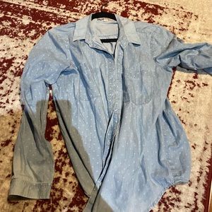 Loft chambray button down